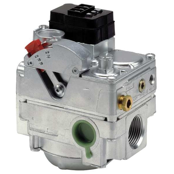 Robertshaw Gas Valve, NG/LP, Direct Spark Ignition, Hot Surface Ignition, Intermittent Pilot, 24 V, 3.5 in wc - 720-079