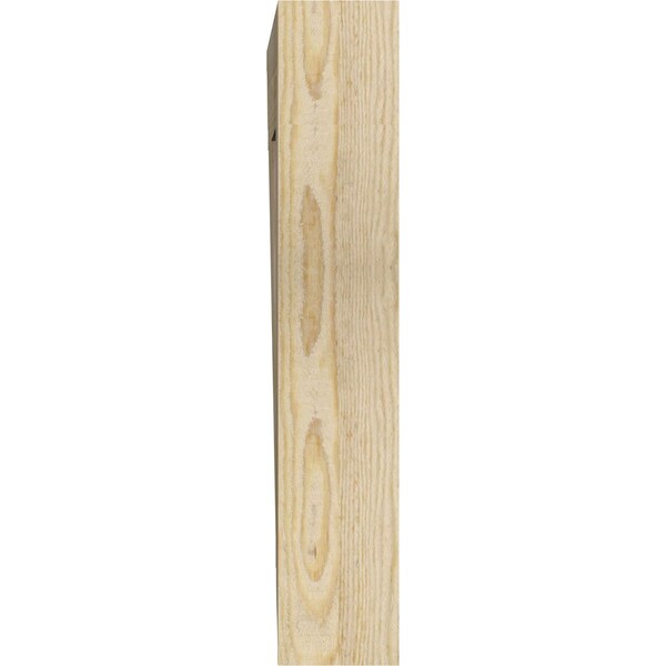 Ekena Millwork Imperial Traditional Rough Sawn Bracket, Douglas Fir, 4"W x 22"D x 22"H - BKT04X22X22IMP01RDF