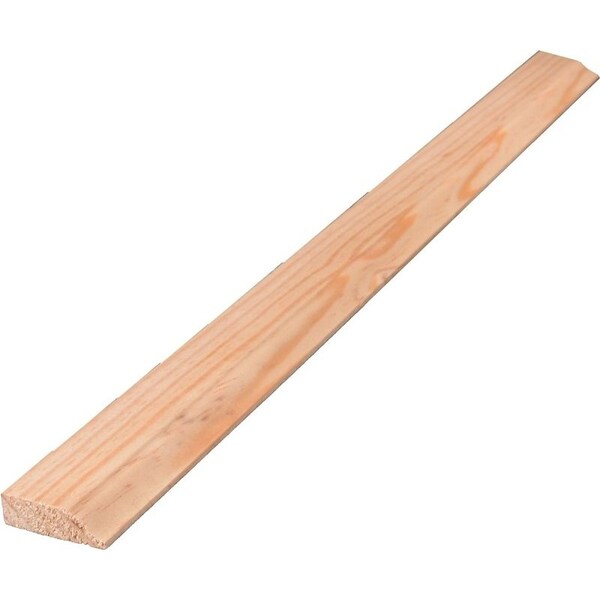 Alexandria Moulding Colonial Stop Moulding, 84 in L, 138 in W, Wood - 0W936-20084C1