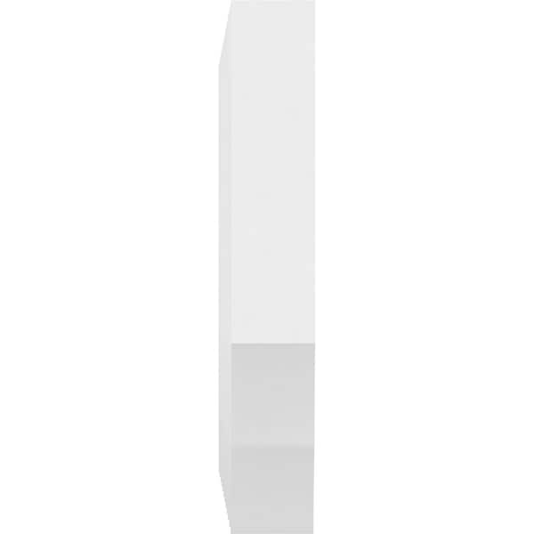 Ekena Millwork Hearst Architectural Grade PVC Running Trim, 4"H x 5/8"P x 48"L - RUNP04X0625X48HRS
