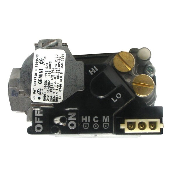Rheem Hsi/Dsi Slwop 2Stg Ng Valve 1/2", Number of Stages: 2 - 60-102405-81