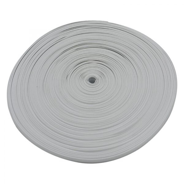 Strike3 1 in. x 1000 ft. Economy Vinyl Trim Molding Insert, White - ST3635115
