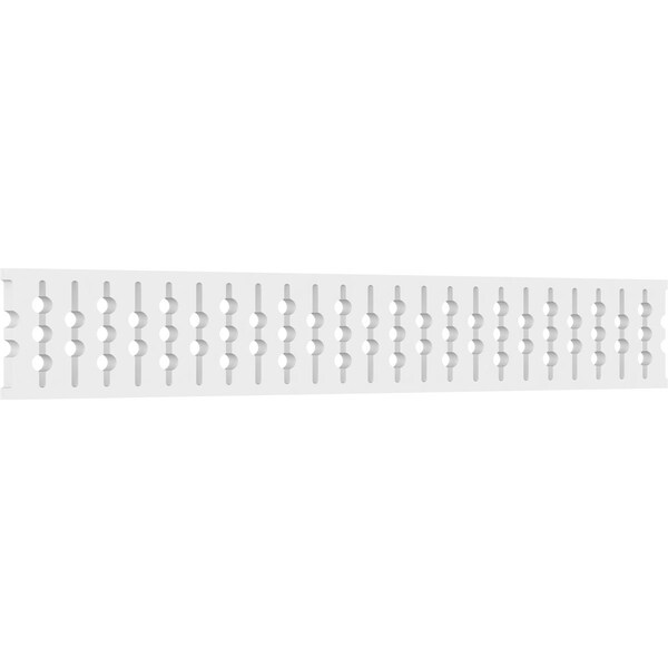 Ekena Millwork Pomeroy Architectural Grade PVC Running Trim, 6"H x 5/8"P x 48"L - RUNP06X0625X48POM