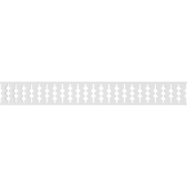 Ekena Millwork Pomeroy Architectural Grade PVC Running Trim, 6"H x 5/8"P x 48"L - RUNP06X0625X48POM