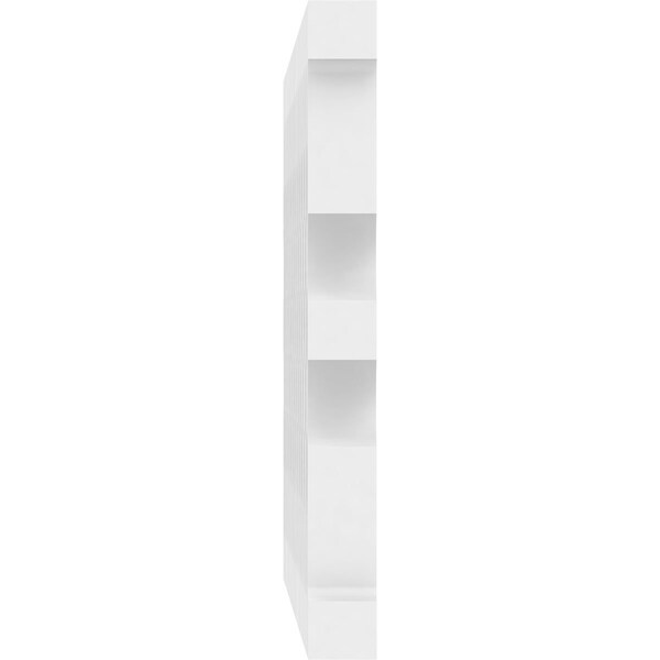 Ekena Millwork Pomeroy Architectural Grade PVC Running Trim, 6"H x 5/8"P x 48"L - RUNP06X0625X48POM