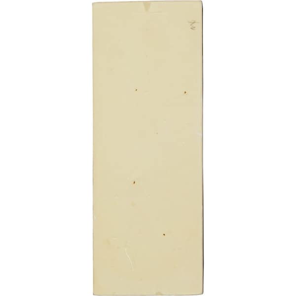 Ekena Millwork Plinth Block, Polyurethane, 9-1/2 in H, 3-3/4 in W, Factory Primed - PB04X10X01TR