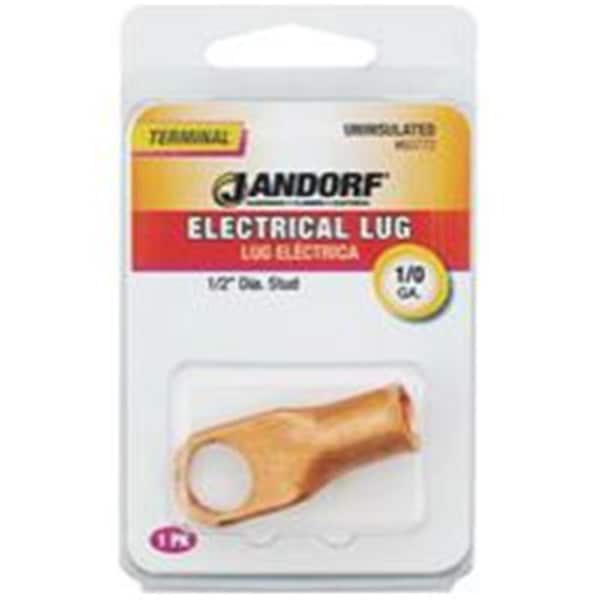 Terminal eléctrico de anillo Jandorf 1/0 Un 3/8 pulgadas 60772 - 3399268