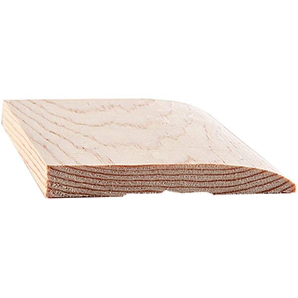 Aditivos 8 ft. Ranch Base Moulding - 0.44 x 3 in., 4PK - AD2533938