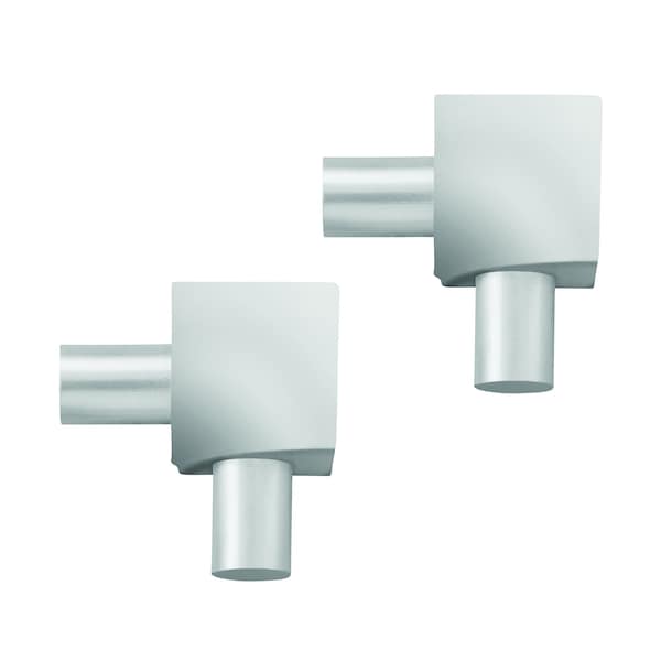 M-D Building Products Aluminum, Bright Clear, 4.56 in L, 4.31 in W - 32023