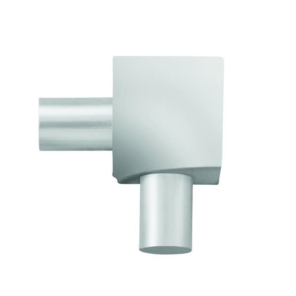 M-D Building Products Aluminum, Bright Clear, 4.56 in L, 4.31 in W - 32023