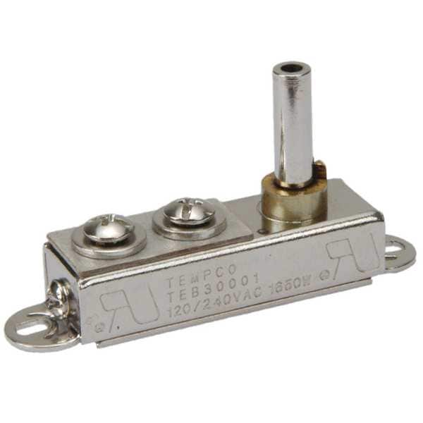 Tempco Process Thermostat, Open on Rise, 50 Degrees to 525 Degrees F, SPST, 120/240V AC - TEB30001
