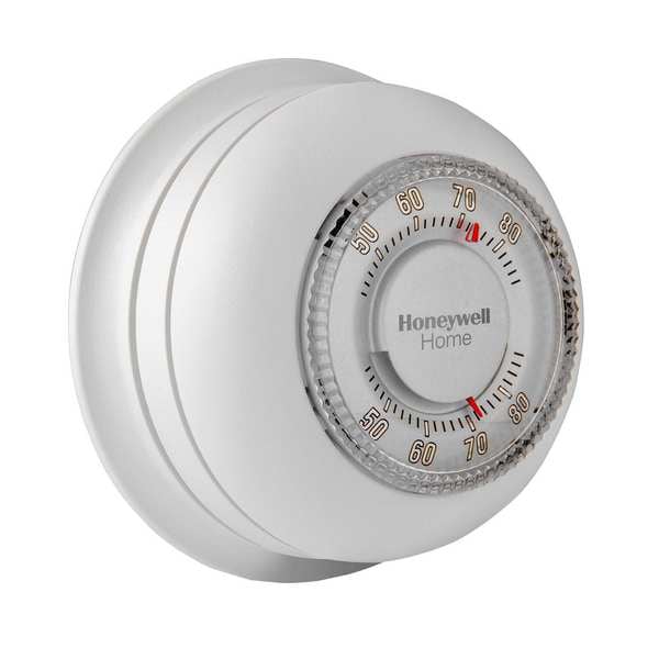 Honeywell Home Thermostat, 1 H, Battery Assisted Power Stealing, 20/30VAC - T87K1007