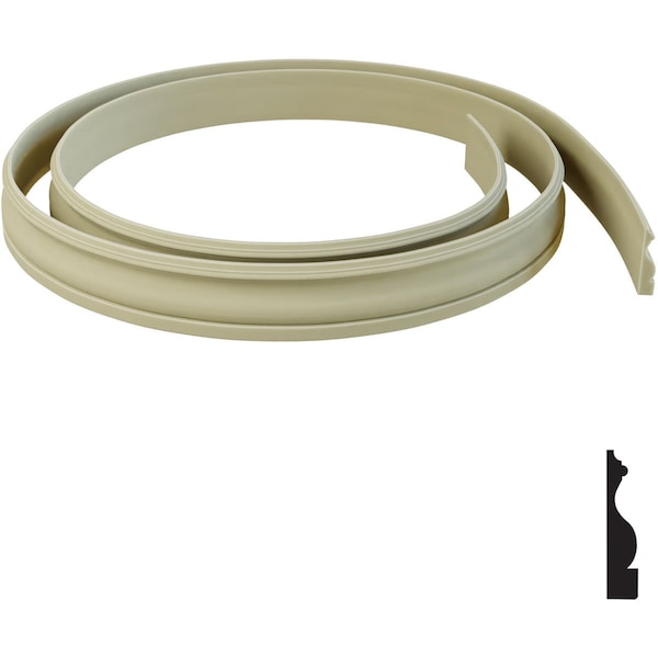 Ekena Millwork CVA350 - 3 1/2"H x 3/4"D x 144"L Casing Flexible Moulding - CASFCVA350X144