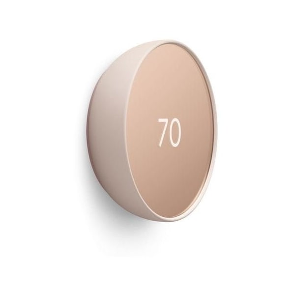 Google Nest Nest Smart Programmable Wi-Fi Thermostat Sand - GA02082-US