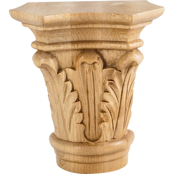 Hardware Resources 4-3/4" Wx2-1/8"Dx4-3/8"H Cherry Acanthus Capital - CAP5CH