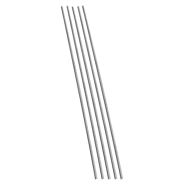 Palisade Vinyl Inside Corner Trim 94"L (5 Pack) in Frost Nickel - 18902PK