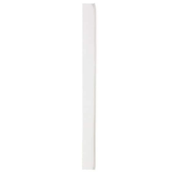 M-D Building Products M-D Building Products 4 in. H X 0.08 in. W X 48 in. L Self-Stick Snow White Vinyl Wall Base - 23944
