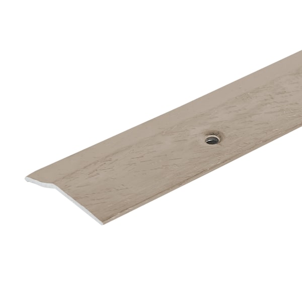 M-D Building Products Aluminum, Pewter, 144 in L, 1.375 in W - 31488