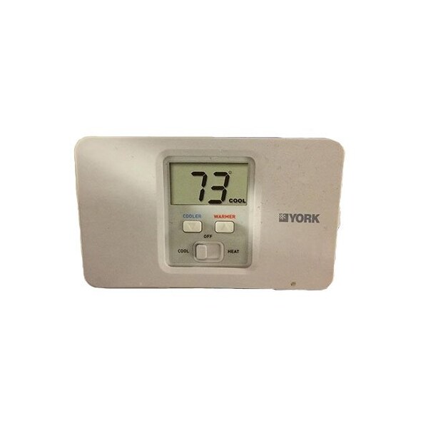 Source 1 THERMOSTAT, YORK, HP, 2H/1C, NON-PRG - S1-THEH21NY
