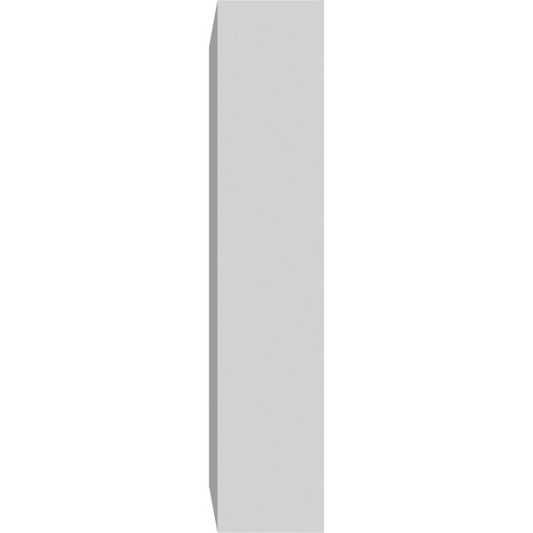 Ekena Millwork Standard Sedgwick Bullseye Rosette with Square Edge, 5"W x 5"H x 1"P - ROSP050X050X100SDG02