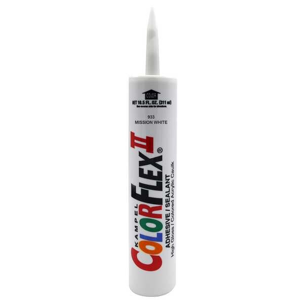Acrovyn End Cap, Color Mission White, Material Acrovyn(R) - CAULK933