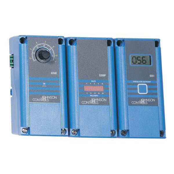 Johnson Controls Reset Control, Close on Rise, Open on Rise, -30 Degrees to 212 Degrees F, SPDT, 120/240VAC - A350RS-1C