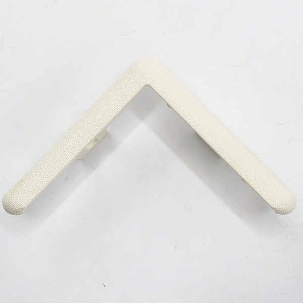 Acrovyn End Cap, Parchment, PETG, 3 in Leg W - SM20CAP253N