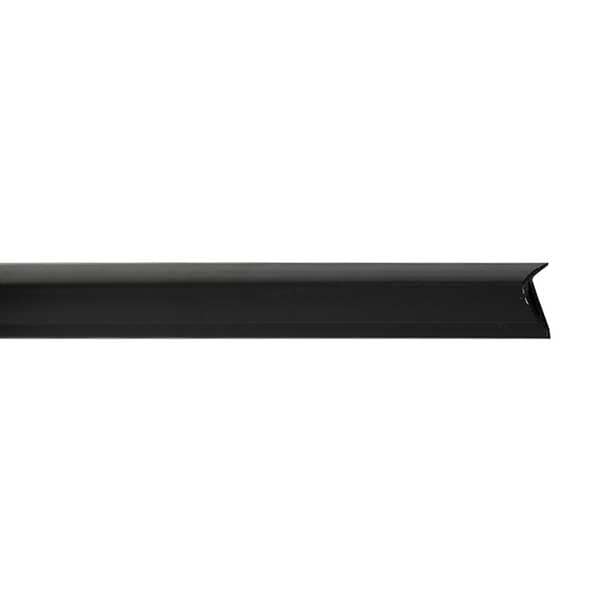 Acrovyn Corner Cover, PETG, Black, 10 ft L - WC40OS108N