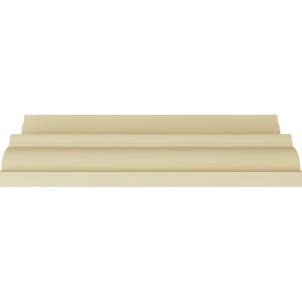 Ekena Millwork 7 7/8"H x 6 3/8"P x 10 1/8"F x 94 1/2"L Dentil Crown Moulding - MLD08X06X10DE