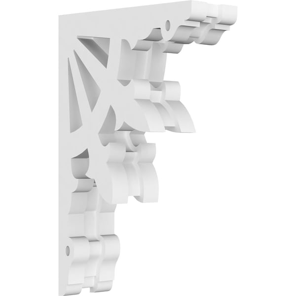 Ekena Millwork Riley Architectural Grade PVC Corbel, 1 7/8"W X 5"D X 8"H - CORP01X05X08RL