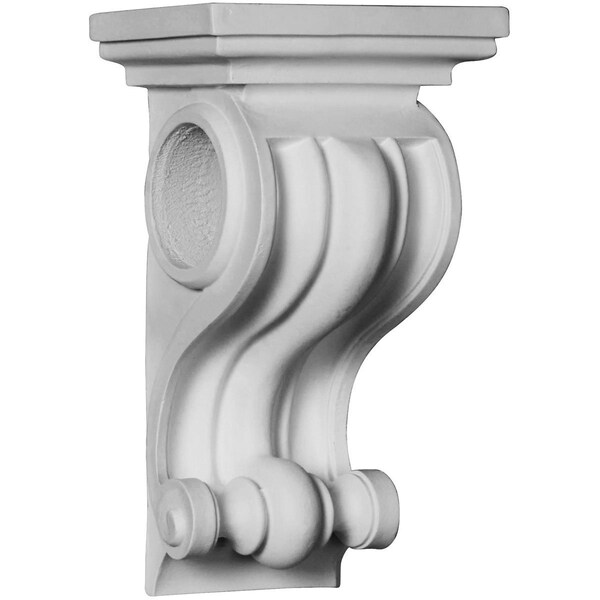 Ekena Millwork 5 1/8"W x 3 3/4"D x 8 7/8"H Lisbon Corbel - COR05X04X09LI