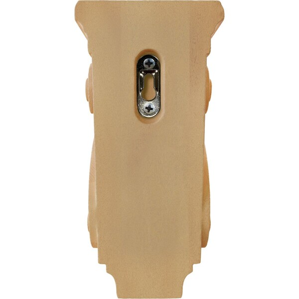 Ekena Millwork 3 1/2"W x 3"D x 7"H Small Traditional Corbel, Red Oak - CORW03X03X07TRRO