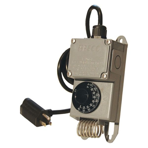 Peco Industrial Thermostat with Cord - TF115P-002