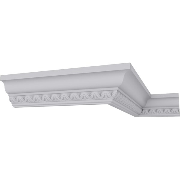 Ekena Millwork 1 1/2"H x 1 3/8"P x 2"F x 94 1/2"L Emery Crown Moulding - MLD02X01X02EM