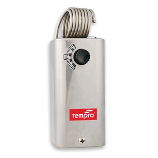 Tempro Line Voltage 30 to 110 Degree F Steel housing SPDT Thermostat - TE316058