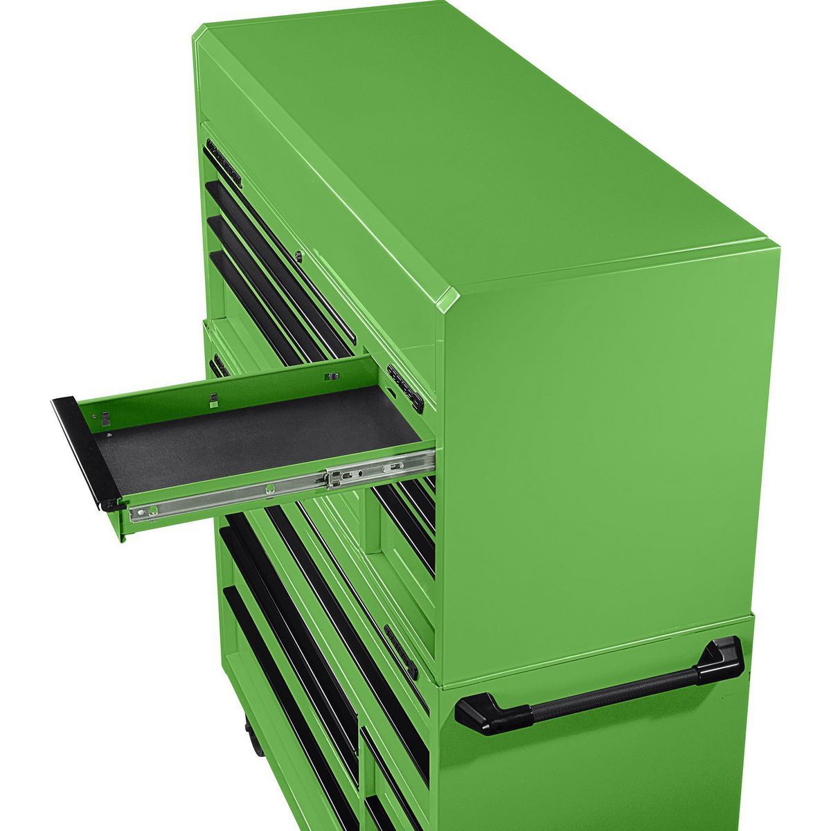 General de EE. UU. 56 pulgadas x 22 pulgadas. Gabinete superior, Serie 3, Verde - 70389