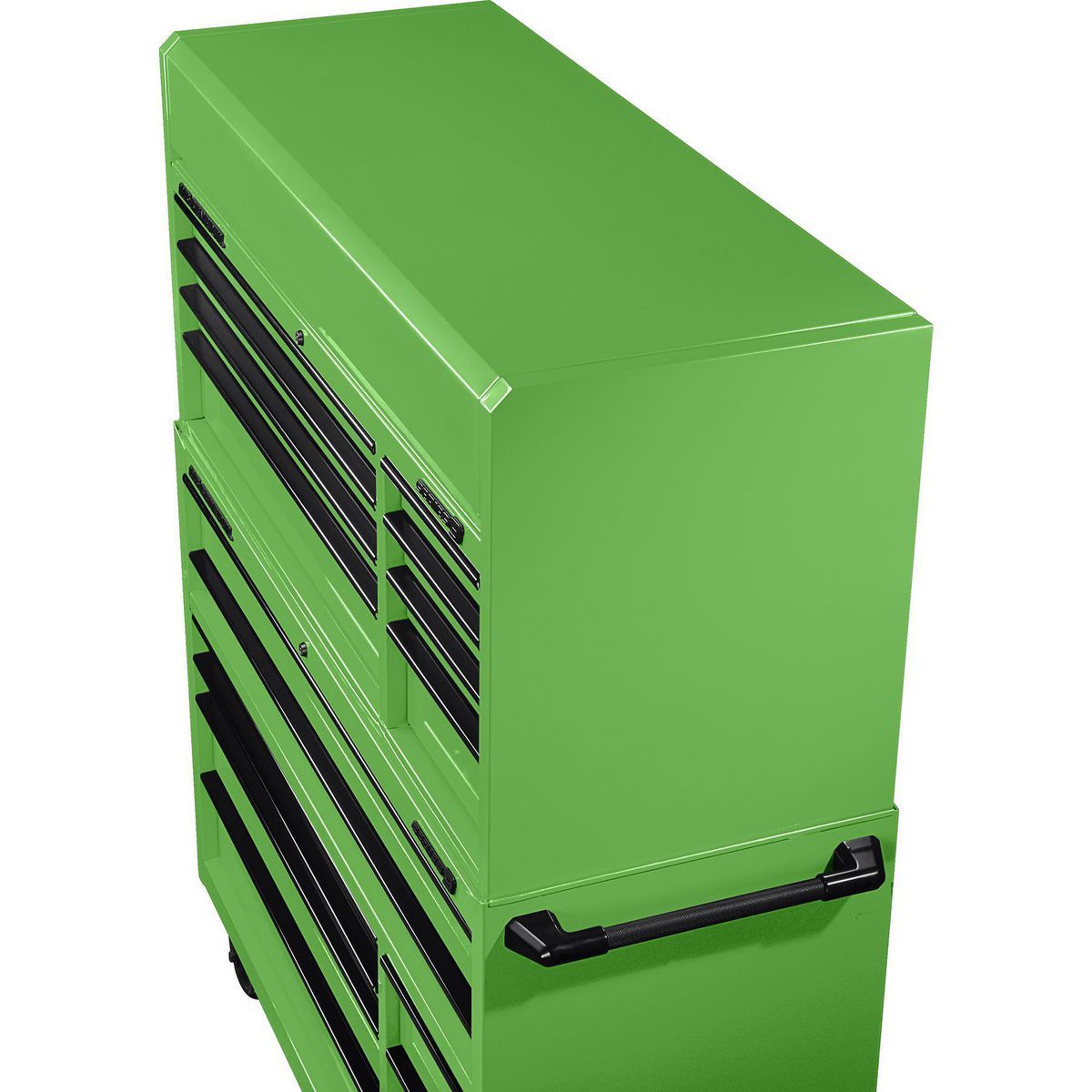 General de EE. UU. 56 pulgadas x 22 pulgadas. Gabinete superior, Serie 3, Verde - 70389