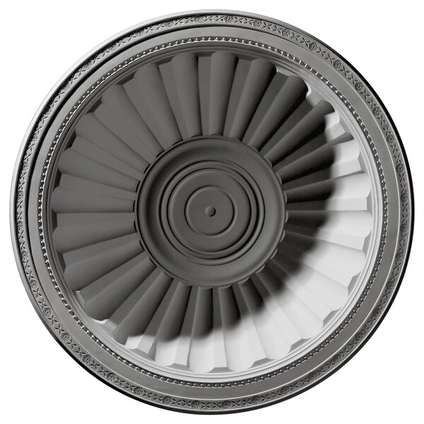 Ekena Millwork 31 7/8"OD x 25 1/8"ID x 7 3/8"D Milton Recessed Mount Ceiling Dome - DOME31MI