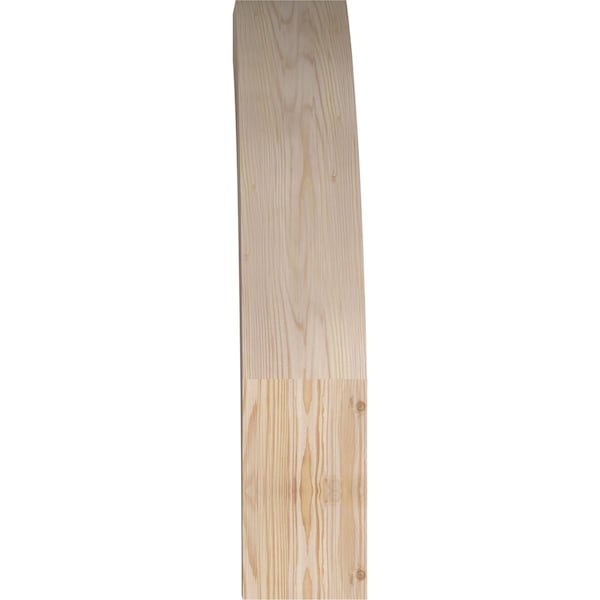 Ekena Millwork 5 1/2"W x 22"D x 28"H Thorton Smooth Knee Brace, Douglas Fir - BRC06X22X28THR00SDF