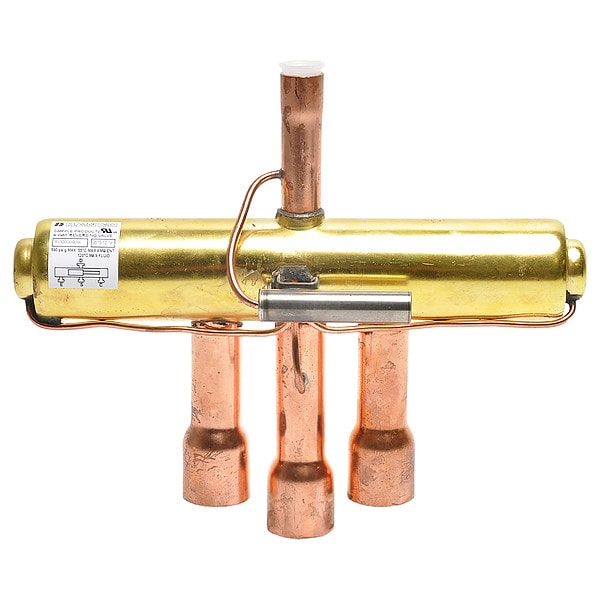 Ranco Rev Valve, V Series, 12 ton capacity, 1-1/8" tube suction, 1-1/8" OD - V12-4220T0-270