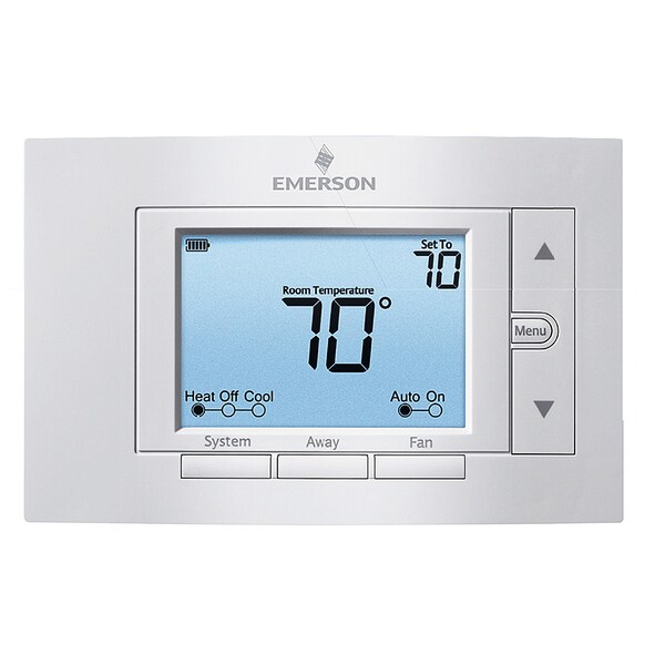 King Electric Thermostat Electronic Low Volt 2 Stage W/ Heat/Cool - 1F85U-22NP