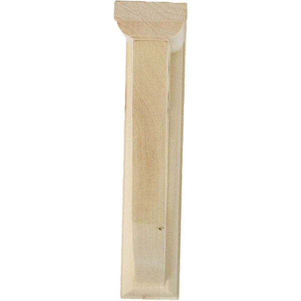 Ekena Millwork 1 1/2"W x 7"D x 7"H Andrea Wagon Wheel Bracket, Alder - BKT01X07X07ADAL