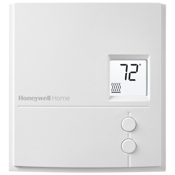 Honeywell NonProgrammable Thermostat, 3000 W - RLV3150A1004/E