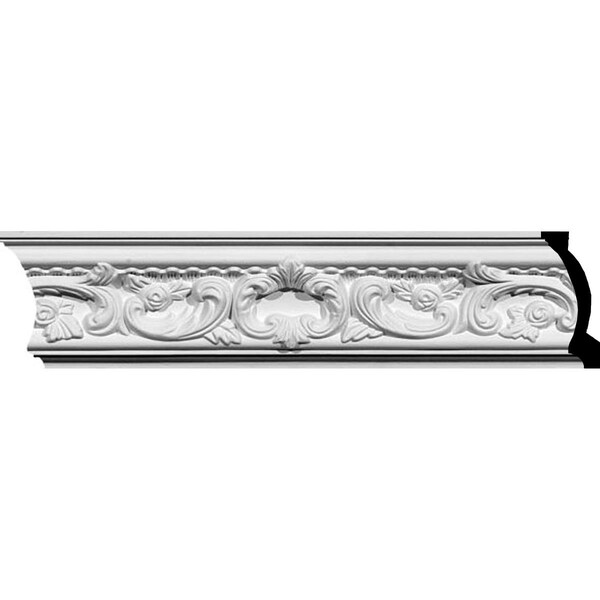 Ekena Millwork 4 1/2"H x 2"P x 5"F x 94 1/2"L Telma Crown Moulding - MLD04X02X05TE