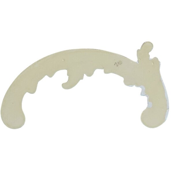 Ekena Millwork 3 5/8"W x 6 3/8"H x 5/8"P Medway Scroll Onlay, Left - ONL04X06X01ME-L