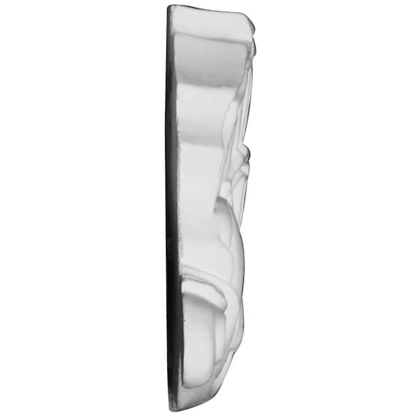 Ekena Millwork 6 1/2"W x 3 5/8"H x 3/4"P Modern Shell Onlay - ONL07X04X01SH