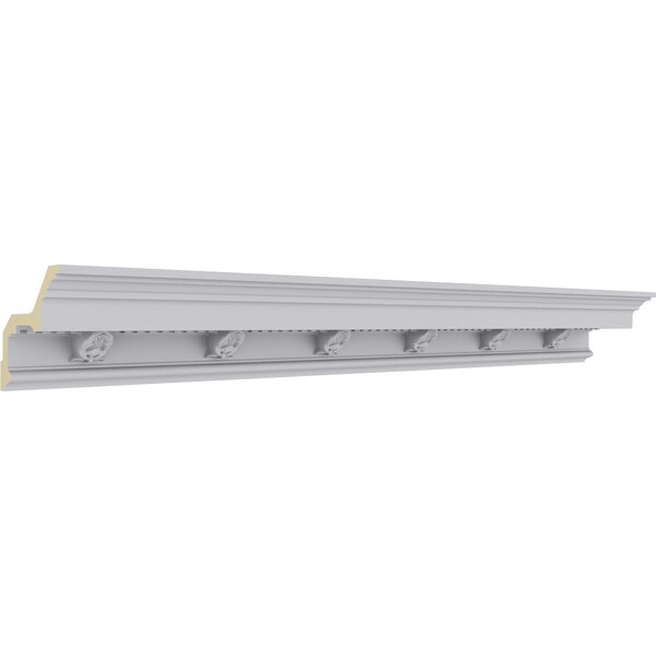 Ekena Millwork 4 1/8"H x 5"P x 6 1/2"F x 94 1/2"L Cole Crown Moulding - MLD04X05X07CO