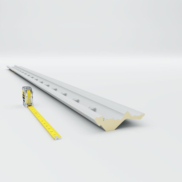 Ekena Millwork 4 1/8"H x 5"P x 6 1/2"F x 94 1/2"L Cole Crown Moulding - MLD04X05X07CO