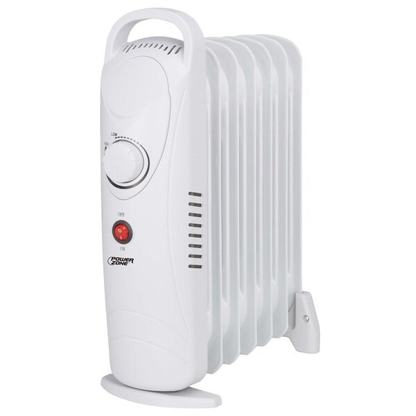 Powerzone PowerZone DF-600H3-7 Mini Oil Filled Heater 700W White - CYPB-7