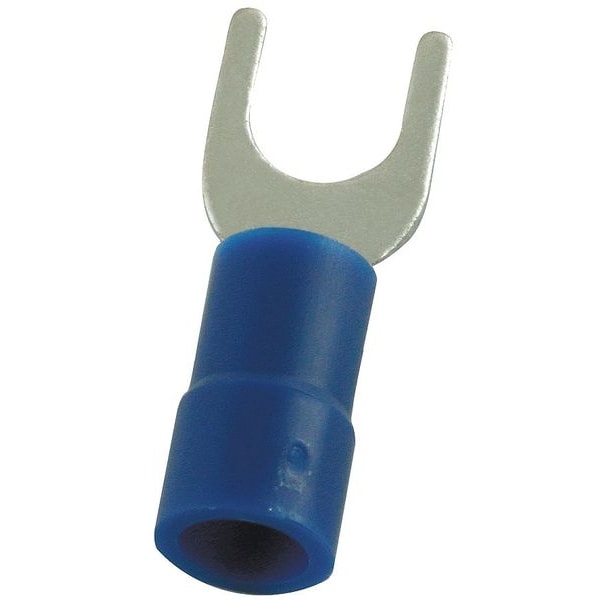 Terminal de lengüeta de vinilo Power First 16-14 AWG para perno #10, paquete de 100 unidades - 4FRH4